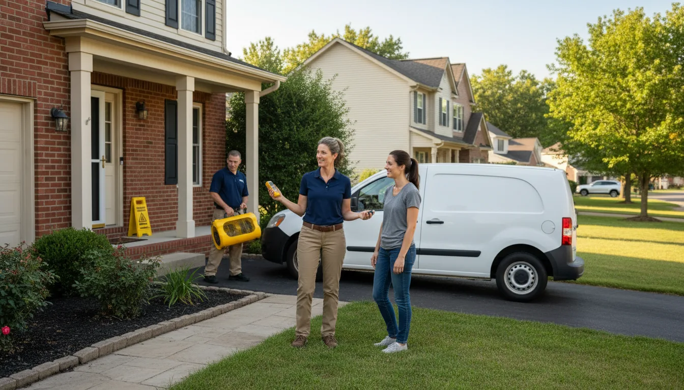 Water restoration image for Home Water Damage Repair in Camino, CA